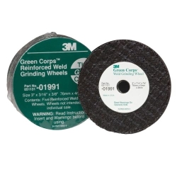 REINFORCED GRINDING WHEEL 3" X 3/16" 5/PK